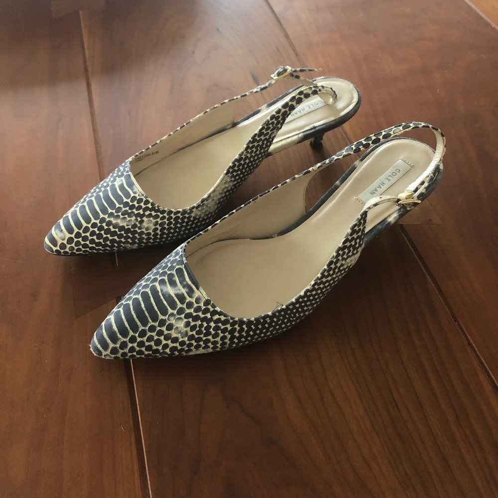 Cole Haan Python Slingbacks - image 2